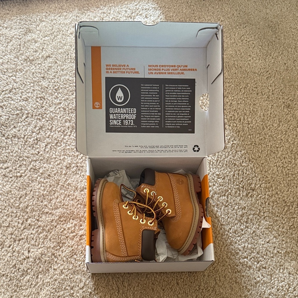 Timberland Kids Boots - Brown and Tan